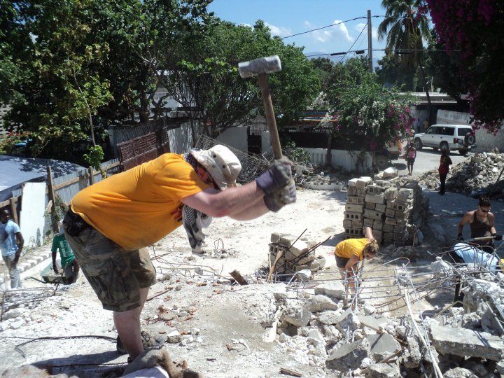 Haiti humanitarian work
